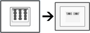 DSL-Leitung mit kostenlosem Wechsel zu Glasfaser ab Verfügbarkeit (FTTH; Netz der Telekom)